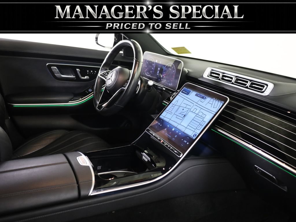 Used 2022 Mercedes-Benz S 500 4MATIC w/ AMG Line Package image 55