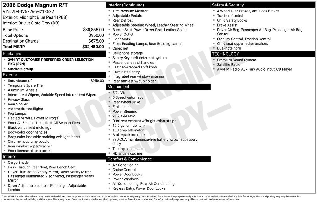 Used 2006 Dodge Magnum R/T RWD image 25