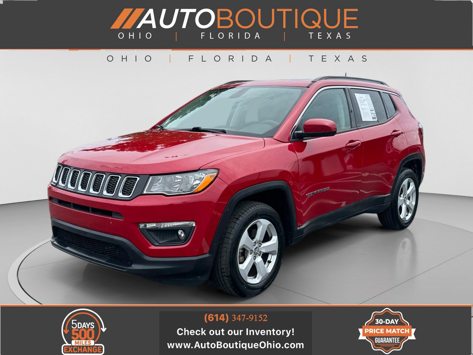 Used 2018 Jeep Compass Latitude w/ Cold Weather Group AWD/4WD image 1