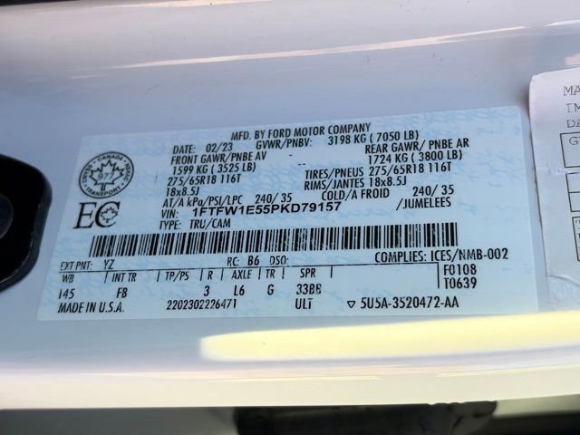 Used 2023 Ford F150 XLT w/ Equipment Group 302A High image 36