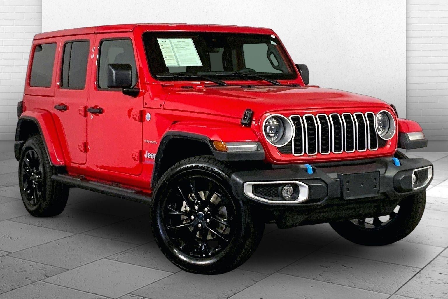 Used 2024 Jeep Wrangler Unlimited Sahara AWD/4WD image 1