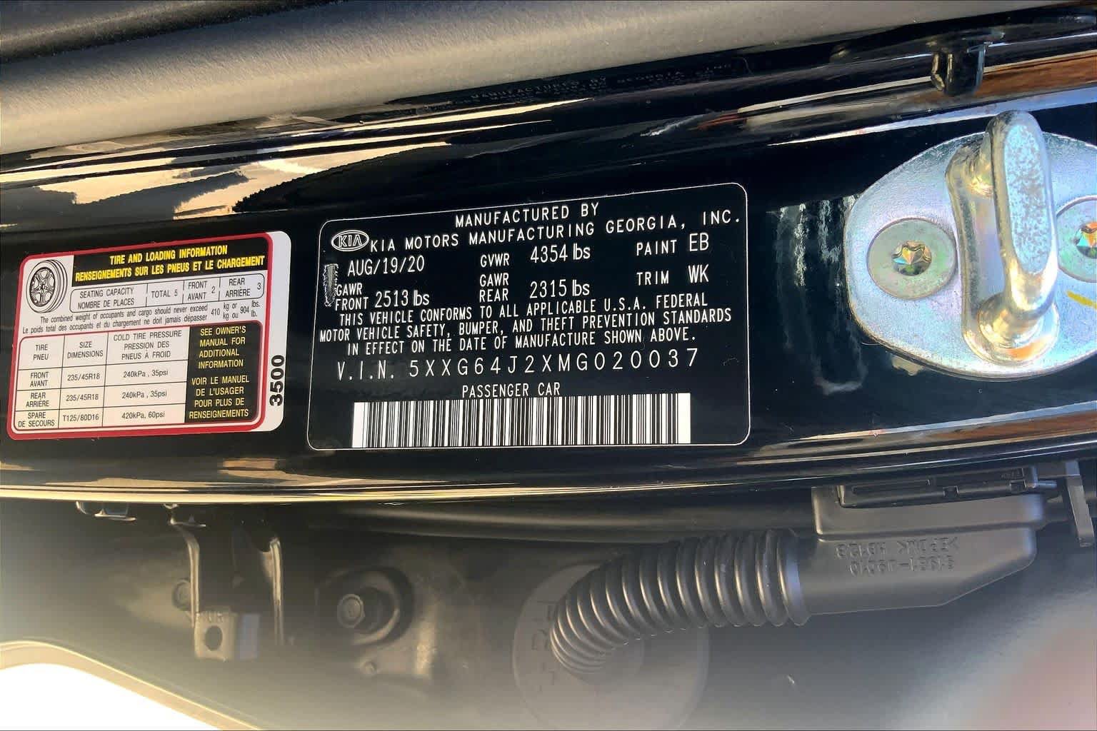 Used 2021 Kia K5 GT-Line FWD image 34