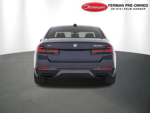 Used 2021 BMW M550i xDrive w/ Dynamic Handling Package AWD/4WD image 5
