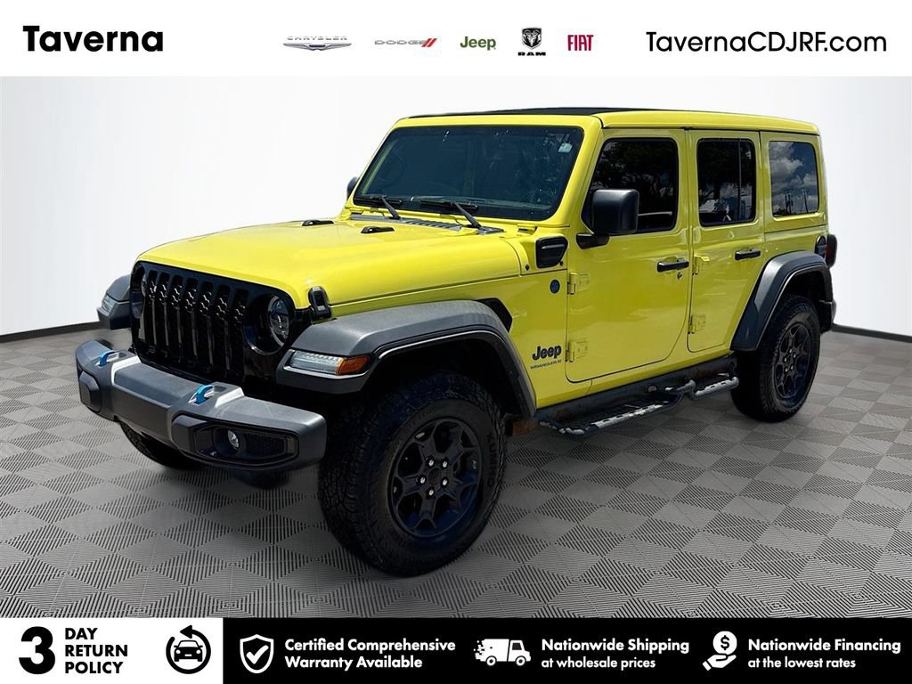 Used 2023 Jeep Wrangler Unlimited w/ Sun & Screen Package