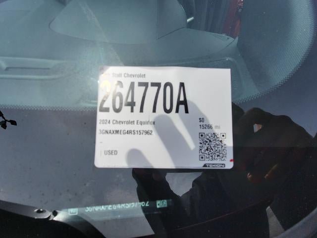 Used 2024 Chevrolet Equinox RS w/ LPO, Cargo Package FWD image 35