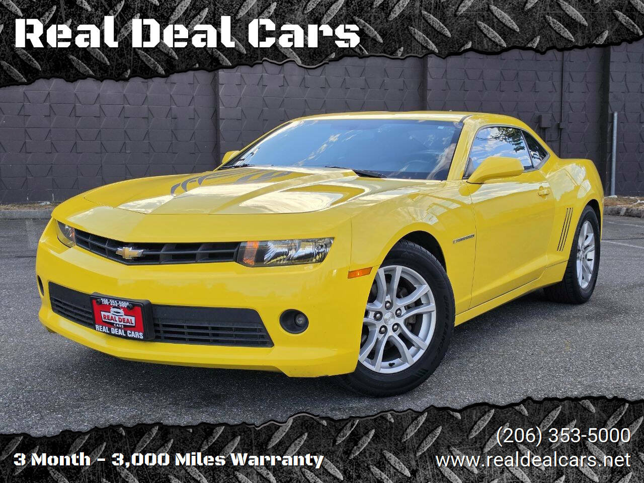 Used 2014 Chevrolet Camaro LT RWD image 1