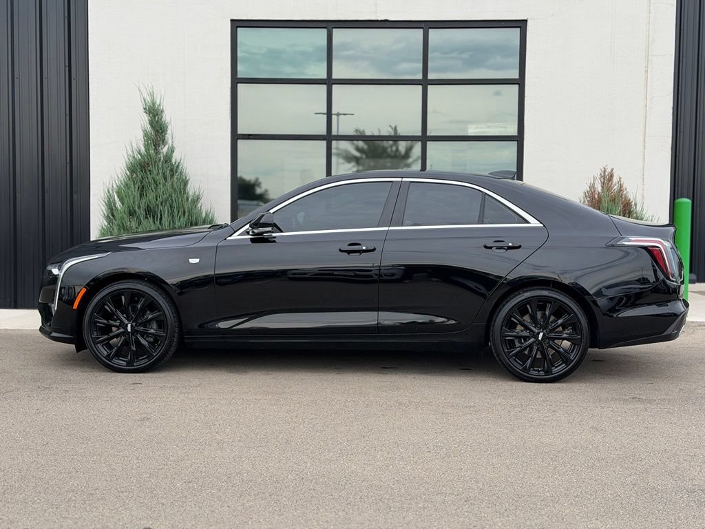 Used 2023 Cadillac CT4 Luxury w/ LPO, ONYX Package AWD/4WD image 2