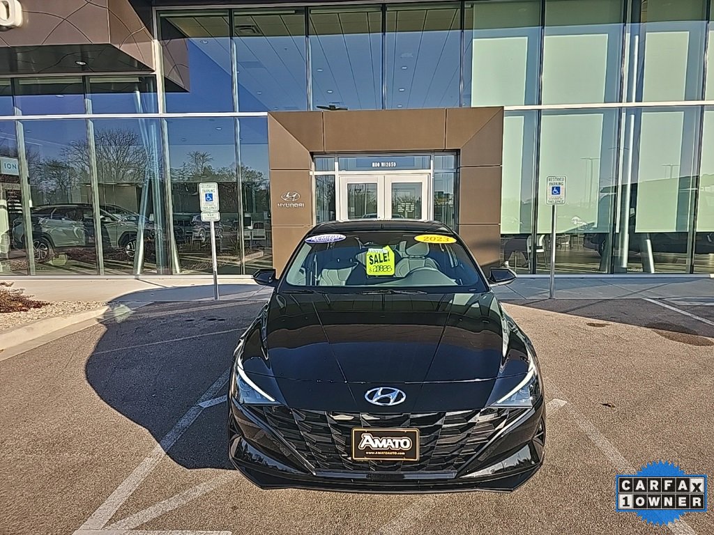 Certified 2023 Hyundai Elantra Blue w/ Cargo Package image 8