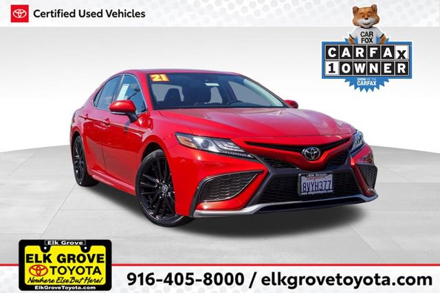Certified 2021 Toyota Camry XSE FWD image 1