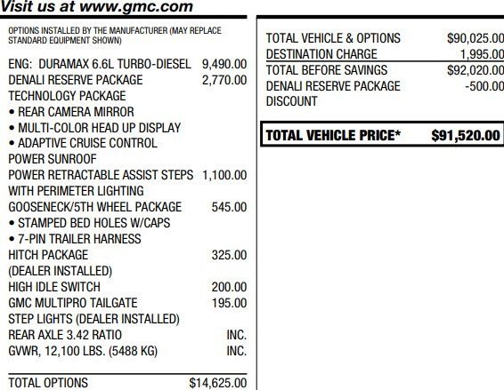 Certified 2024 GMC Sierra 3500 Denali w/ Denali Reserve Package image 2