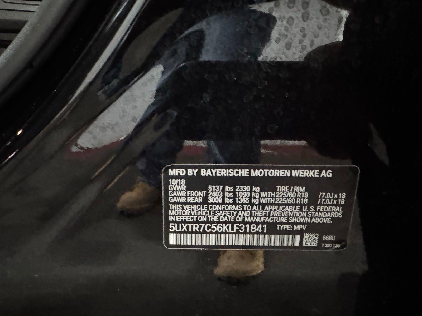 Used 2019 BMW X3 sDrive30i w/ Driving Assistance Package RWD image 27