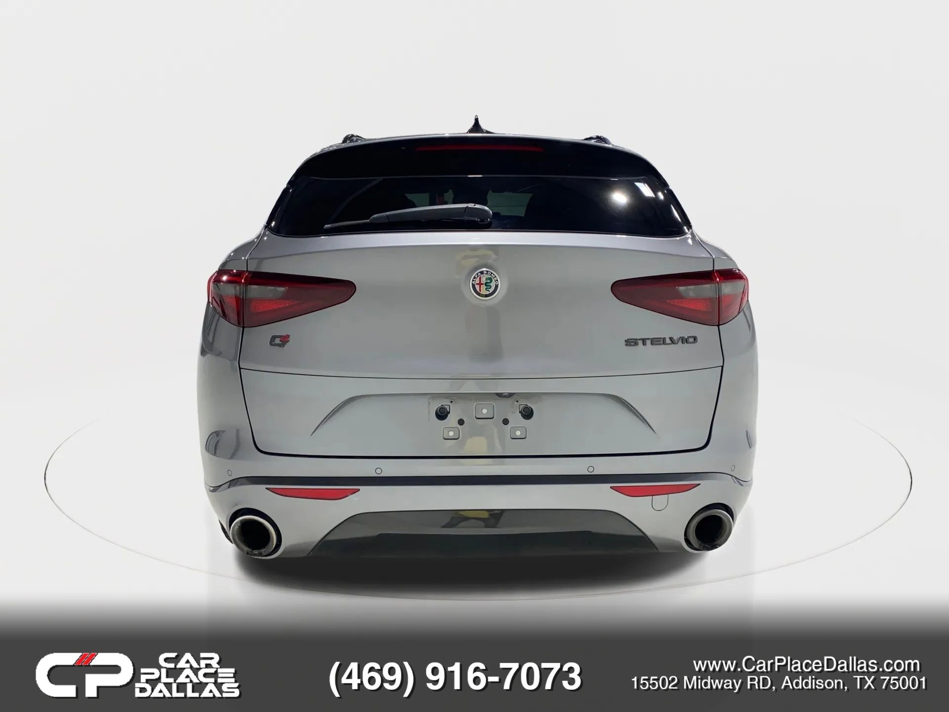 Used 2021 Alfa Romeo Stelvio Ti w/ Nero Edizione image 8