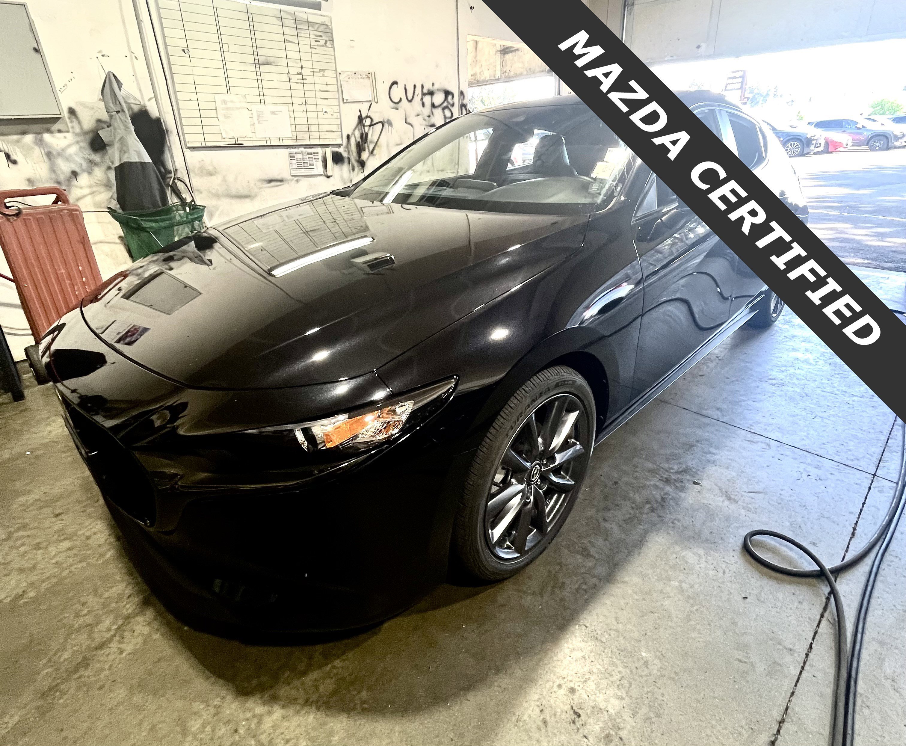 Certified 2023 MAZDA MAZDA3 s FWD image 1