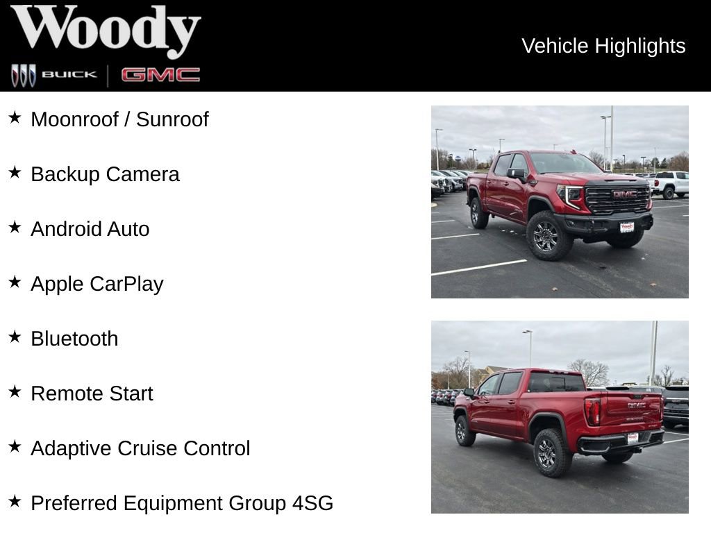 New 2026 GMC Sierra 1500 AT4X AWD/4WD image 3