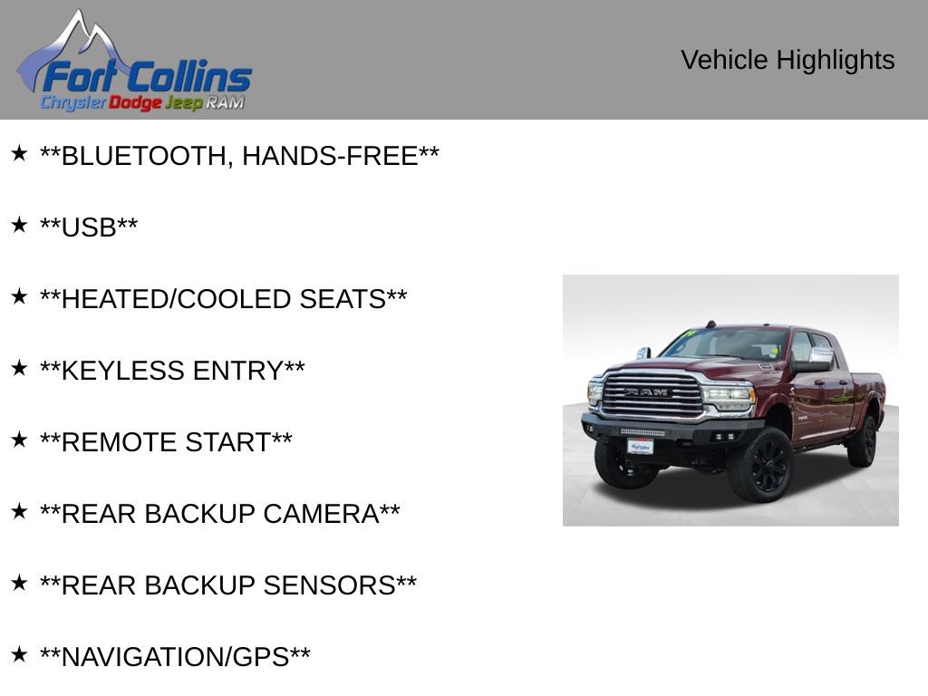 Used 2024 RAM 2500 Limited w/ Safety Group AWD/4WD image 4