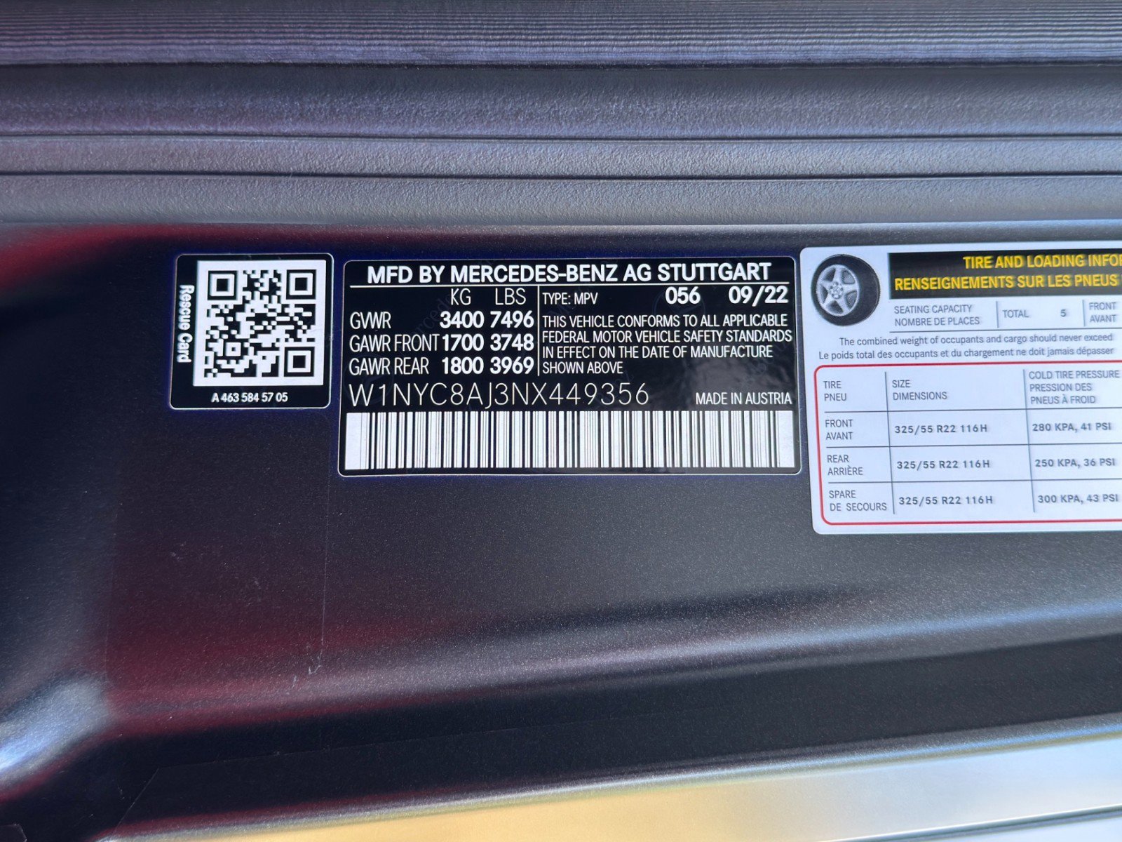 Used 2022 Mercedes-Benz G 63 AMG Squared image 54