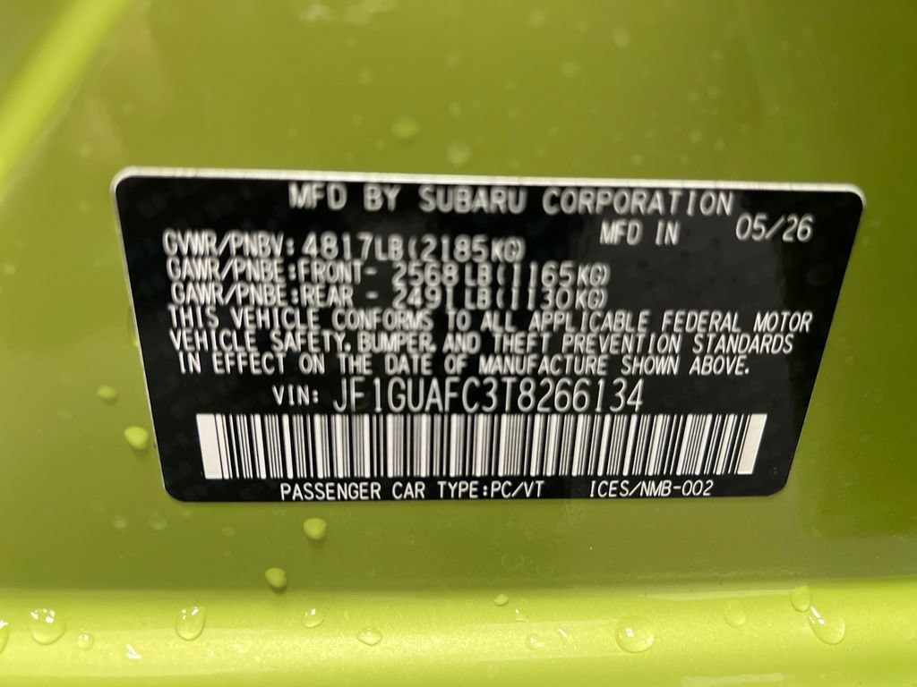 New 2026 Subaru Impreza 2.0i Sport AWD/4WD image 31