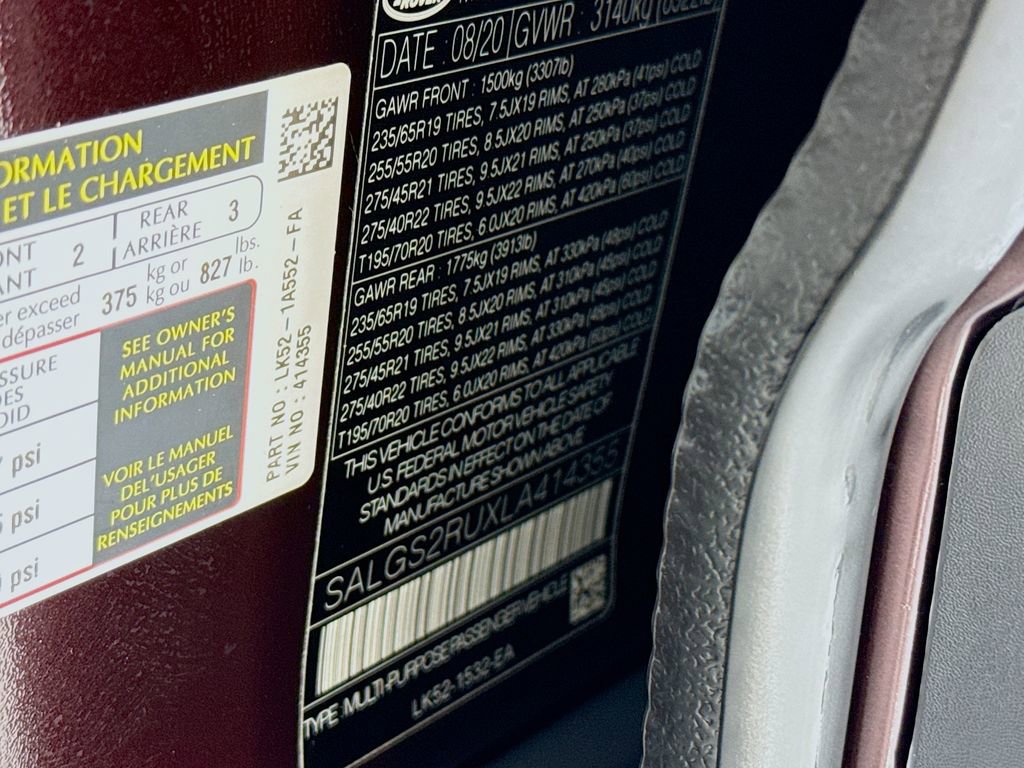 Used 2020 Land Rover Range Rover HSE image 36