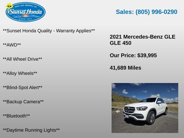 Used 2021 Mercedes-Benz GLE 450 4MATIC image 5