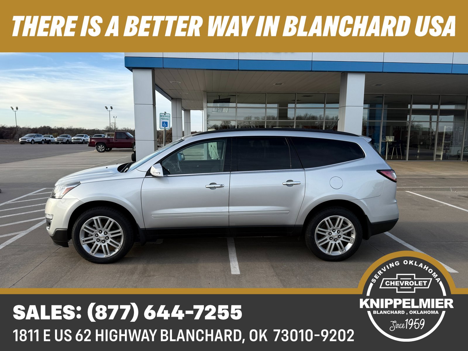 Used 2015 Chevrolet Traverse LT w/ Style and Technology Package image 1