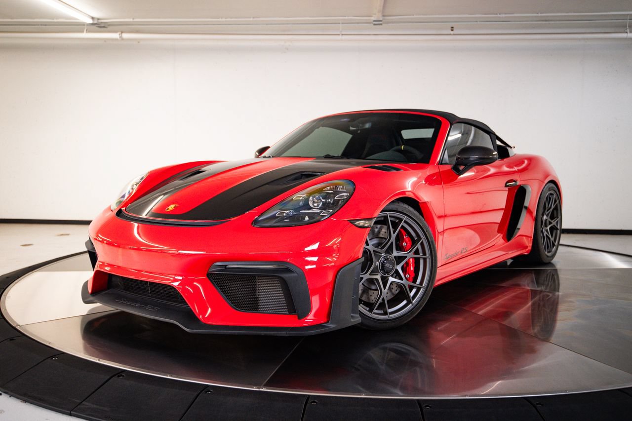 Certified 2024 Porsche 718 Boxster Spyder RS RWD image 1