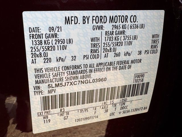 Used 2022 Lincoln Aviator Reserve w/ Equipment Group 201A AWD/4WD image 33