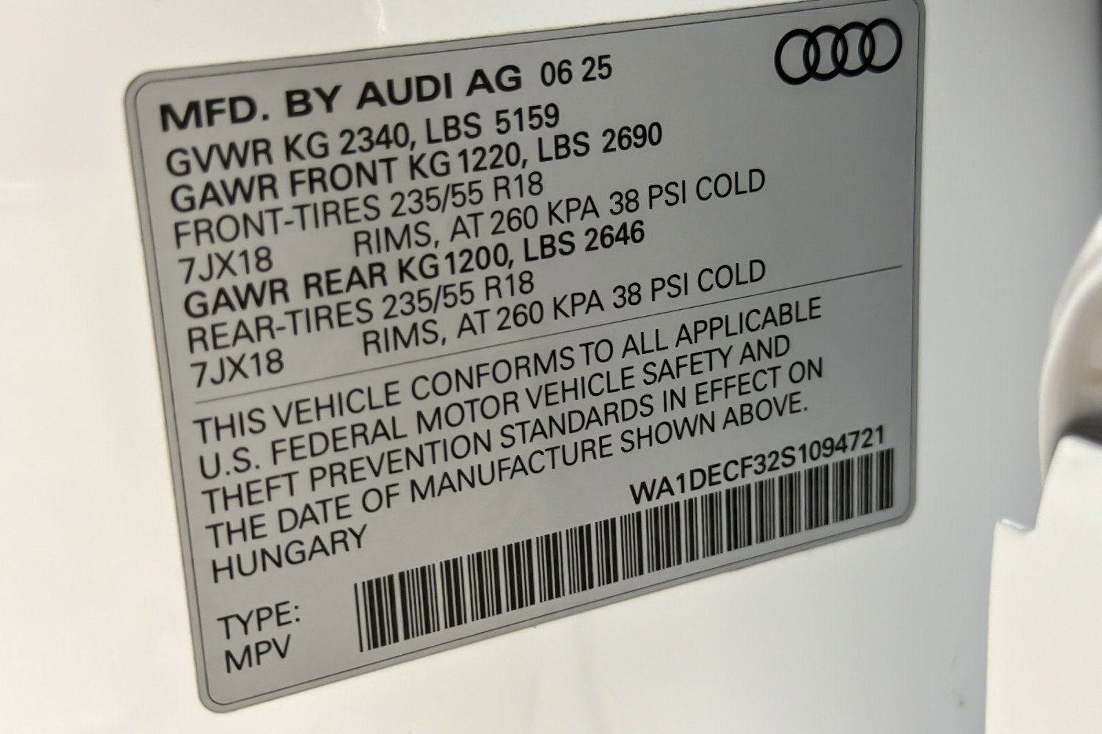Used 2025 Audi Q3 2.0T Premium w/ Convenience Package AWD/4WD image 27