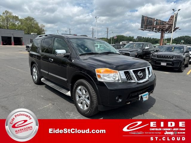Used 2010 Nissan Armada Platinum w/ Captain Seat Pkg AWD/4WD image 1