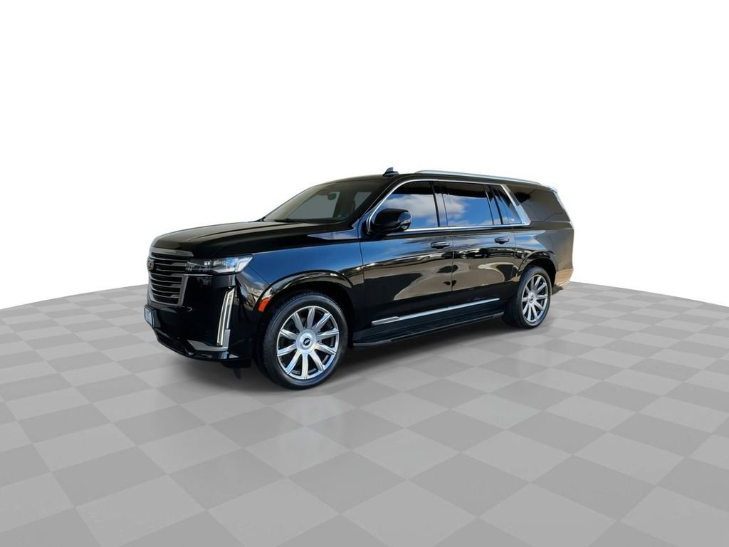 Certified 2022 Cadillac Escalade ESV Premium Luxury Platinum w/ Heavy-Duty Trailer Package image 4