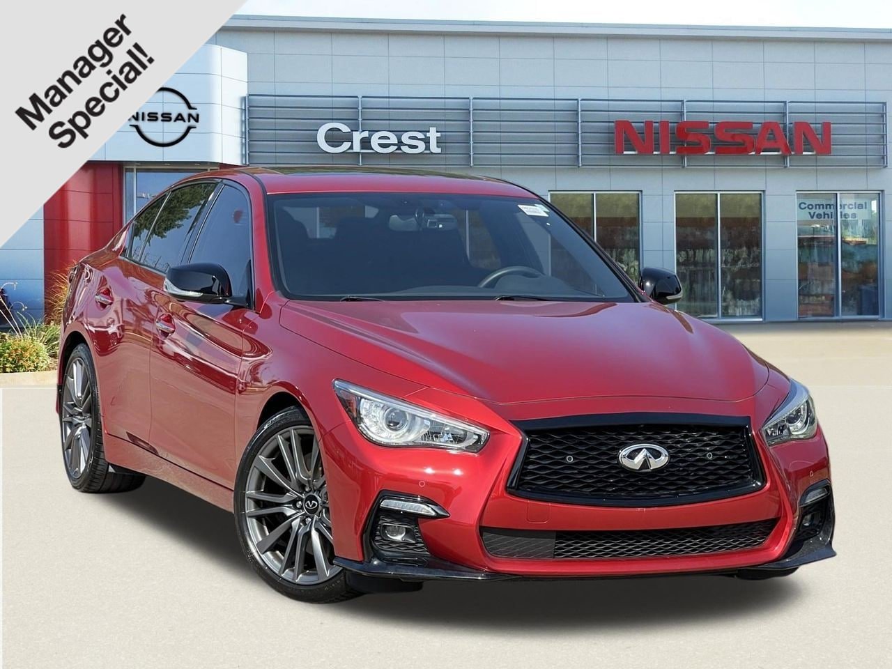 Used 2023 INFINITI Q50 Red Sport 400