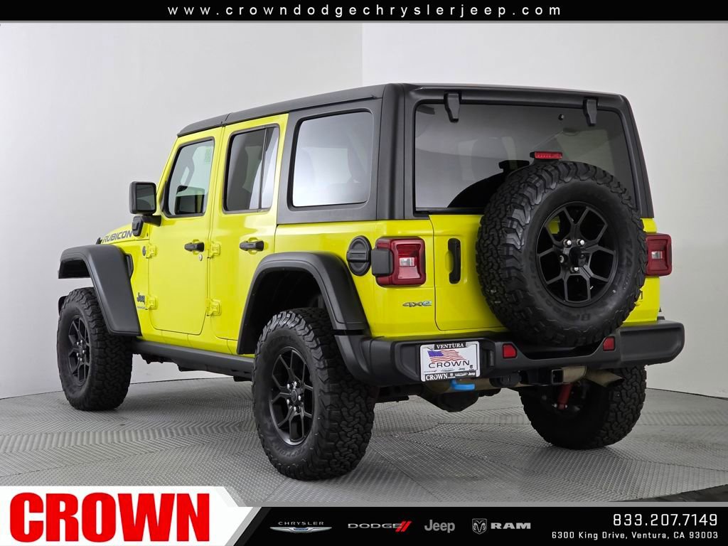Used 2024 Jeep Wrangler Unlimited Rubicon 4xe image 5