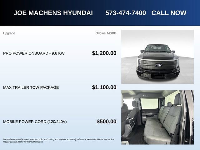 Used 2024 Ford F150 Lightning Flash w/ Max Trailer Tow Package AWD/4WD image 5