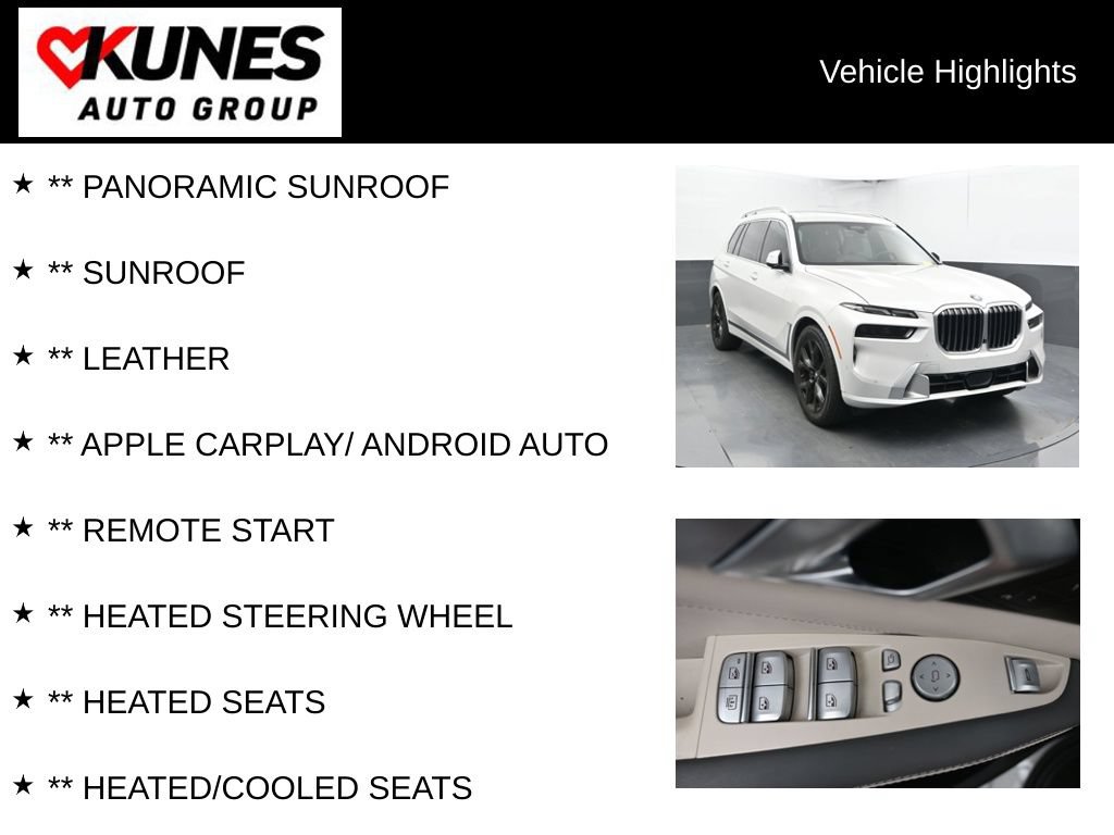 Used 2023 BMW X7 xDrive40i AWD/4WD image 2