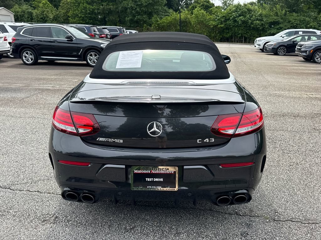 Used 2019 Mercedes-Benz C 43 AMG 4MATIC Cabriolet w/ Multimedia Package image 6
