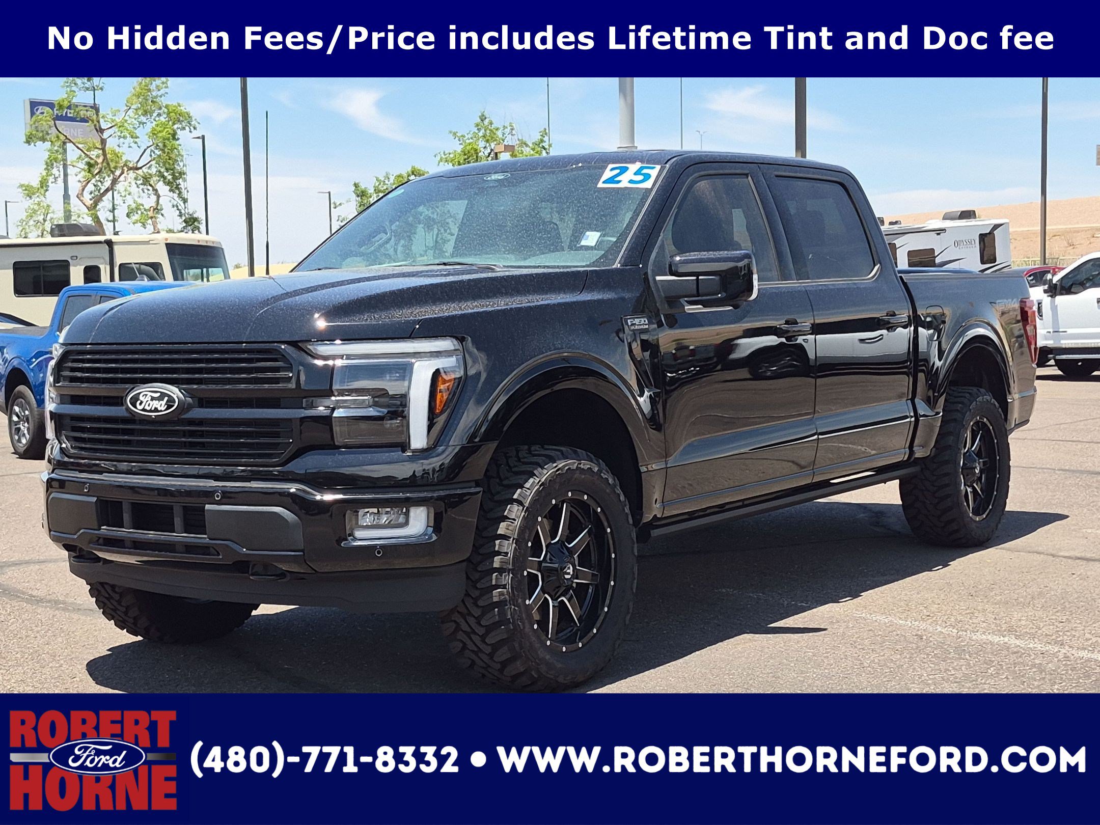 New 2025 Ford F150 Platinum w/ FX4 Off-Road Package