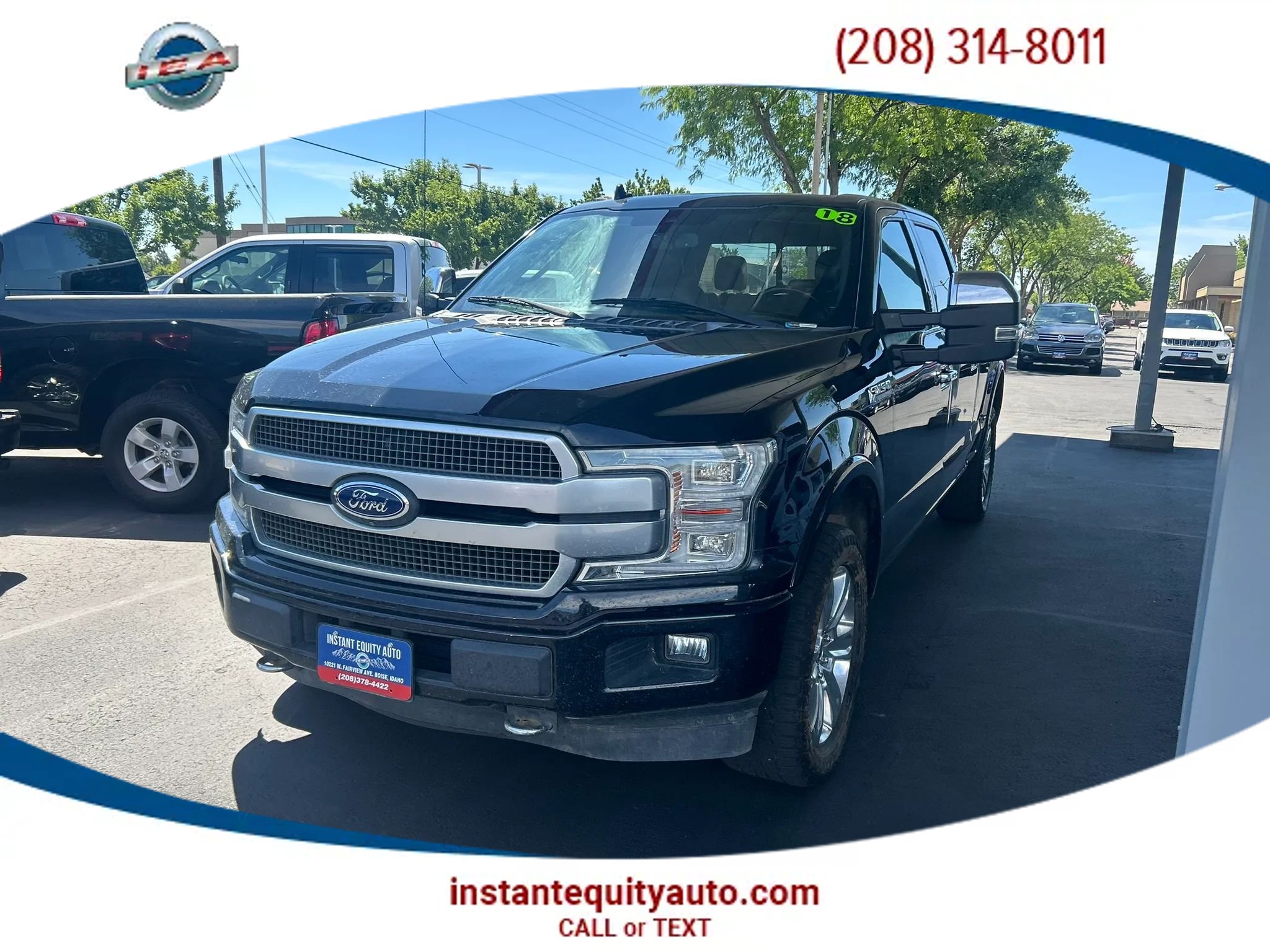 Used 2018 Ford F150 Platinum w/ Equipment Group 701A Luxury AWD/4WD image 1