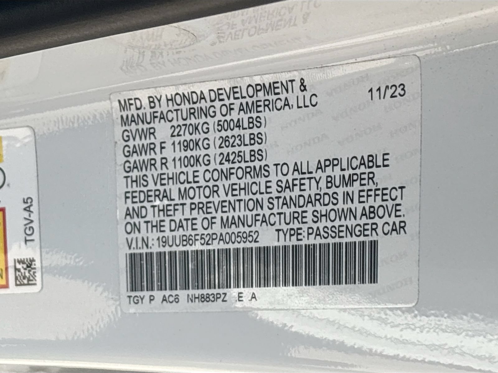 Used 2023 Acura TLX w/ A-SPEC Package AWD/4WD image 30