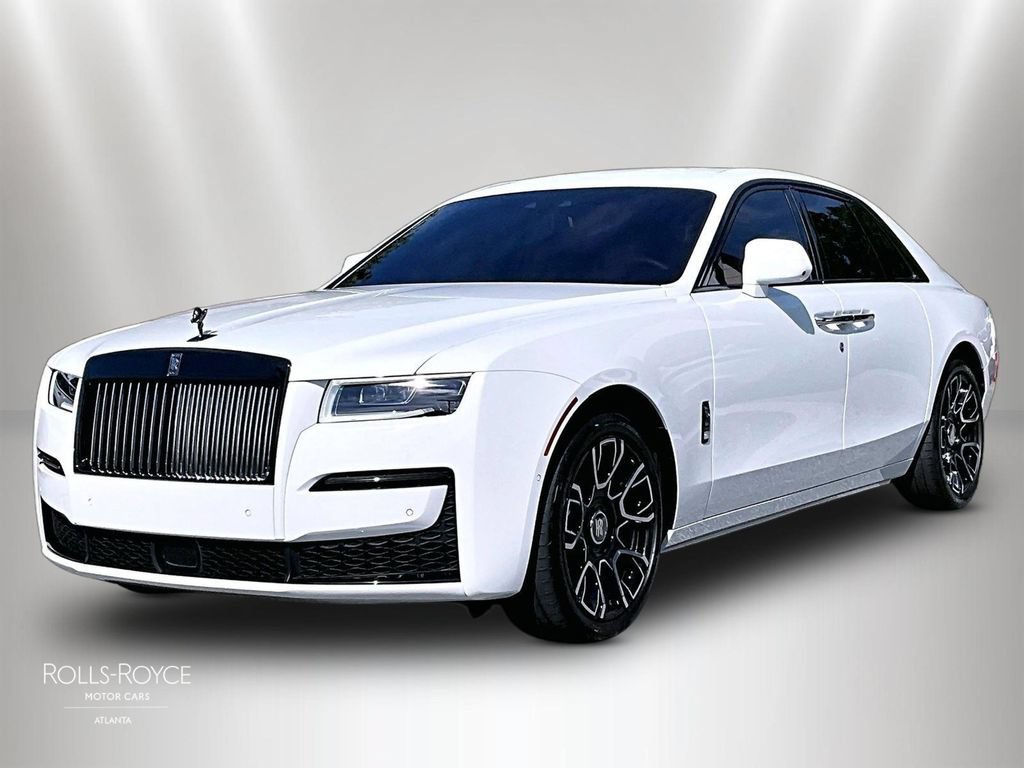 Used 2024 Rolls-Royce Ghost Black Badge w/ Black Badge Ghost Package AWD/4WD image 1