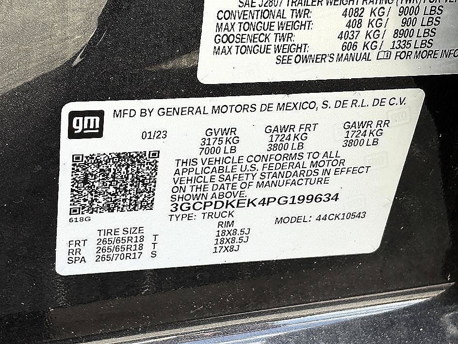 Used 2023 Chevrolet Silverado 1500 LT AWD/4WD image 24