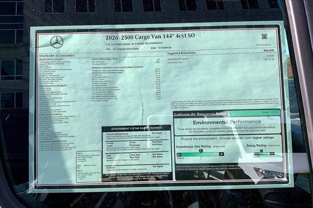 New 2026 Mercedes-Benz Sprinter 144 Cargo image 35