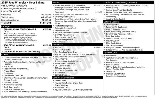 New 2025 Jeep Wrangler Sahara image 34