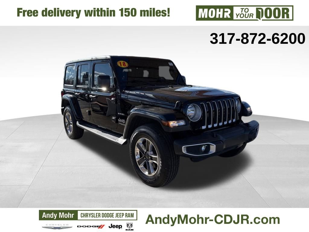 Used 2018 Jeep Wrangler Unlimited Sahara