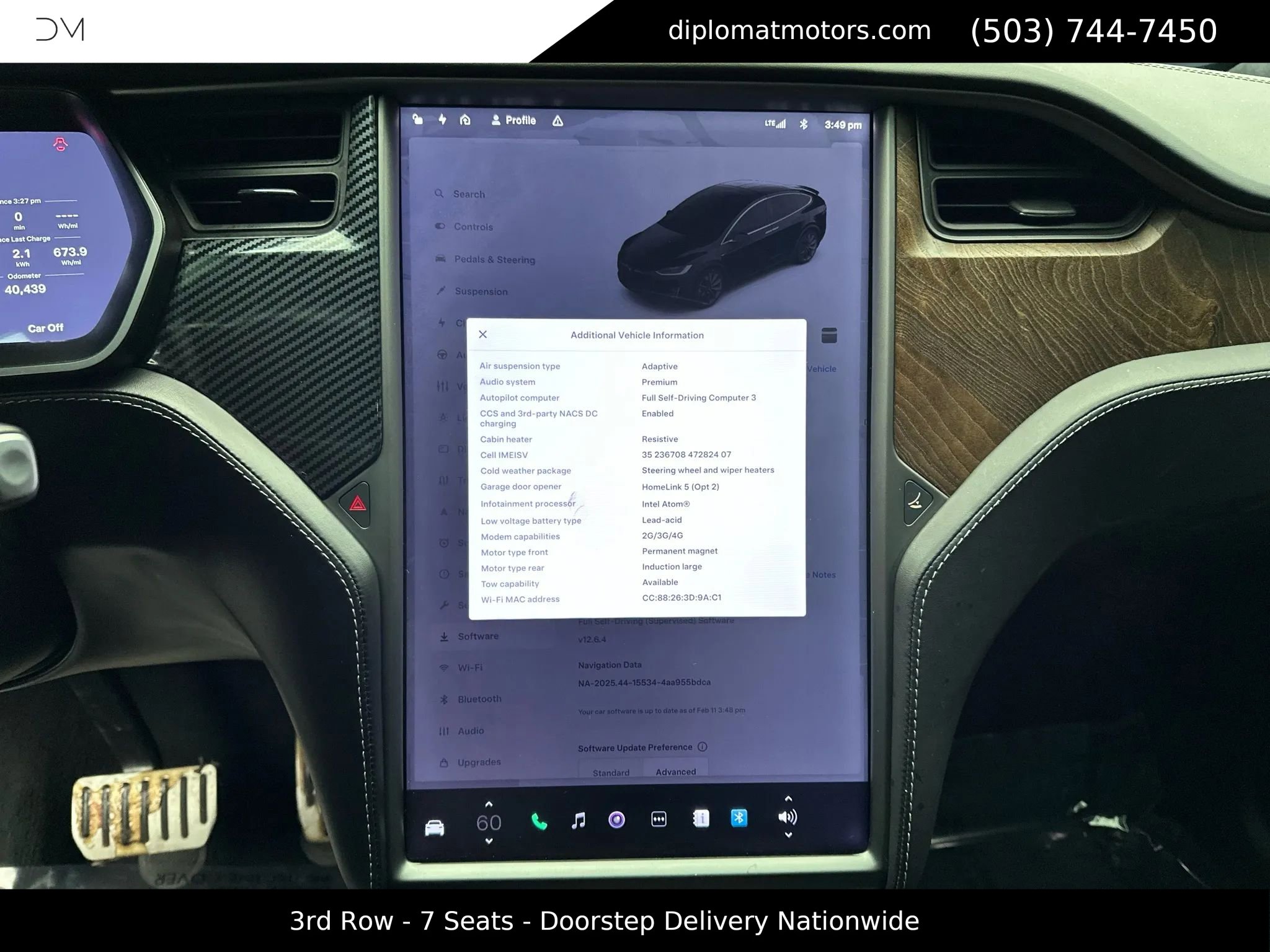 Used 2020 Tesla Model X Performance image 37