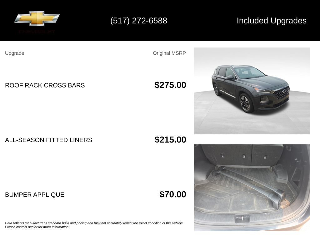 Used 2020 Hyundai Santa Fe Limited AWD/4WD image 5