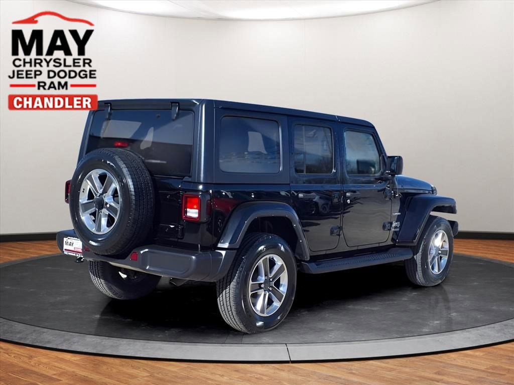 Used 2021 Jeep Wrangler Unlimited Sahara w/ Uconnect 4C Nav & Sound Group AWD/4WD image 18