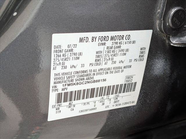 Used 2022 Ford Explorer ST w/ Equipment Group 401A AWD/4WD image 18