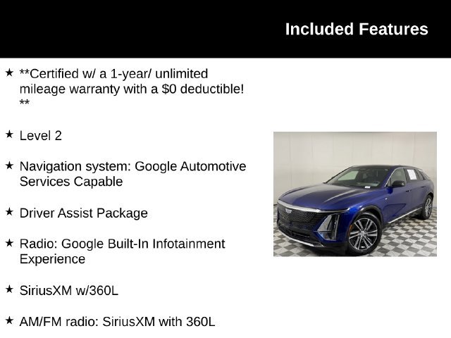 Used 2024 Cadillac Lyriq Luxury AWD/4WD image 4