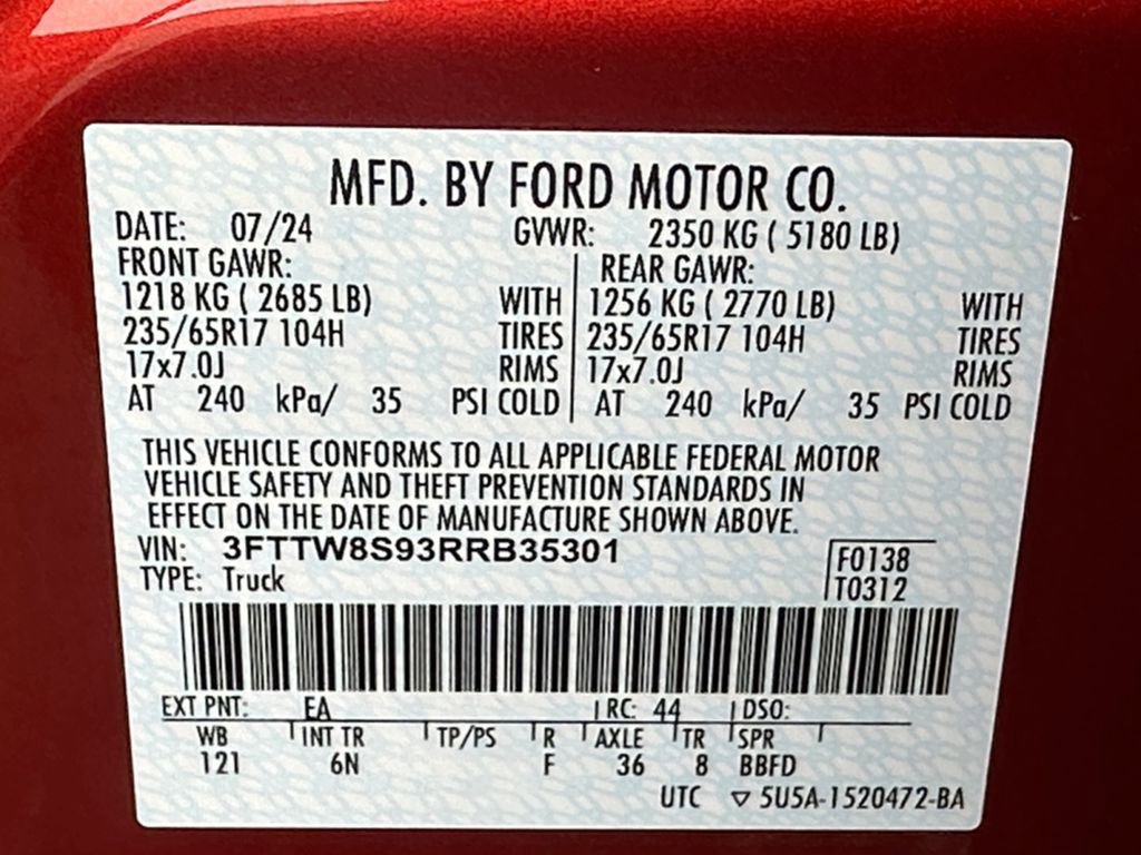 Used 2024 Ford Maverick Lariat w/ FX4 Off-Road Package image 27