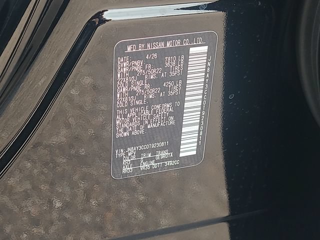New 2026 Nissan Armada Platinum Reserve AWD/4WD image 32