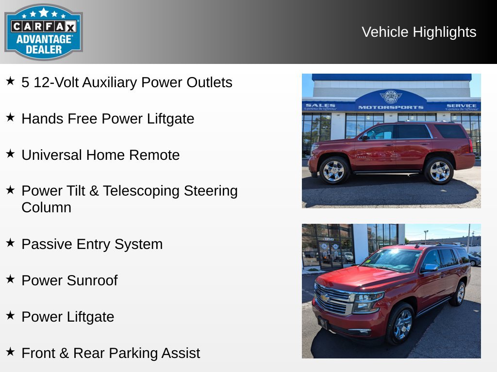 Used 2015 Chevrolet Tahoe LTZ AWD/4WD image 8